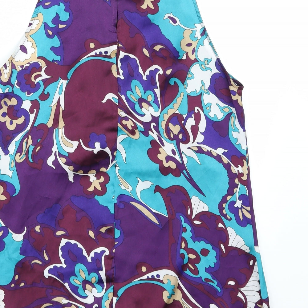 Wallis Womens Purple   Basic Blouse Size S