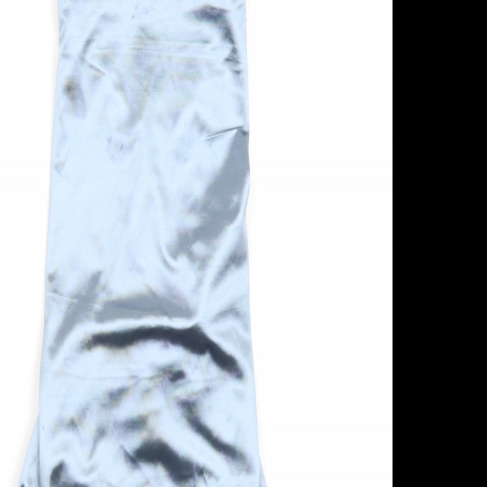 Miss pap Womens Silver   A-Line  Size 8