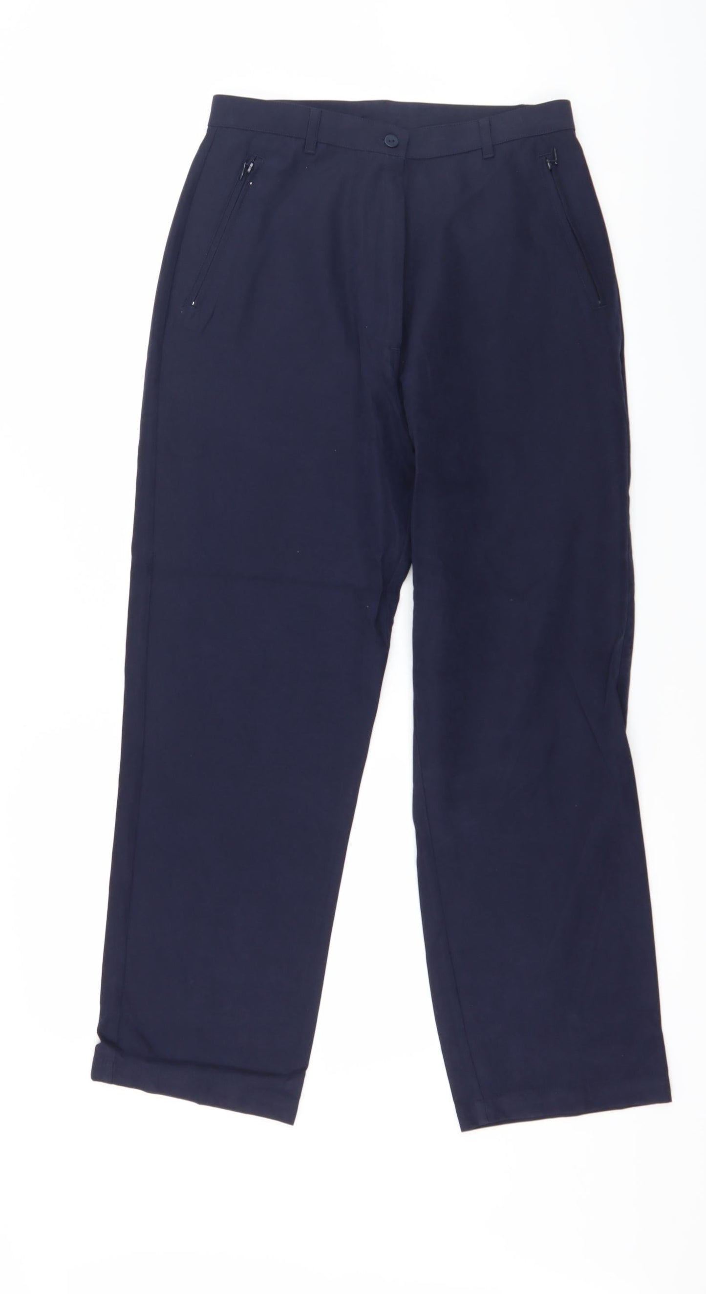 Preworn Womens Blue   Trousers  Size 10 L26 in