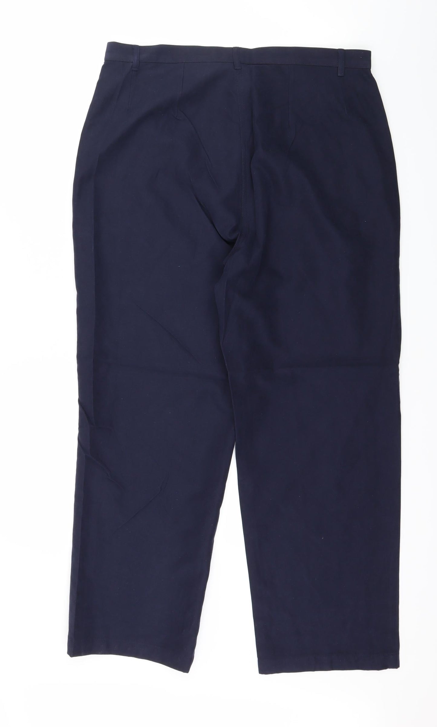 Preworn Womens Blue   Trousers  Size 16 L26 in