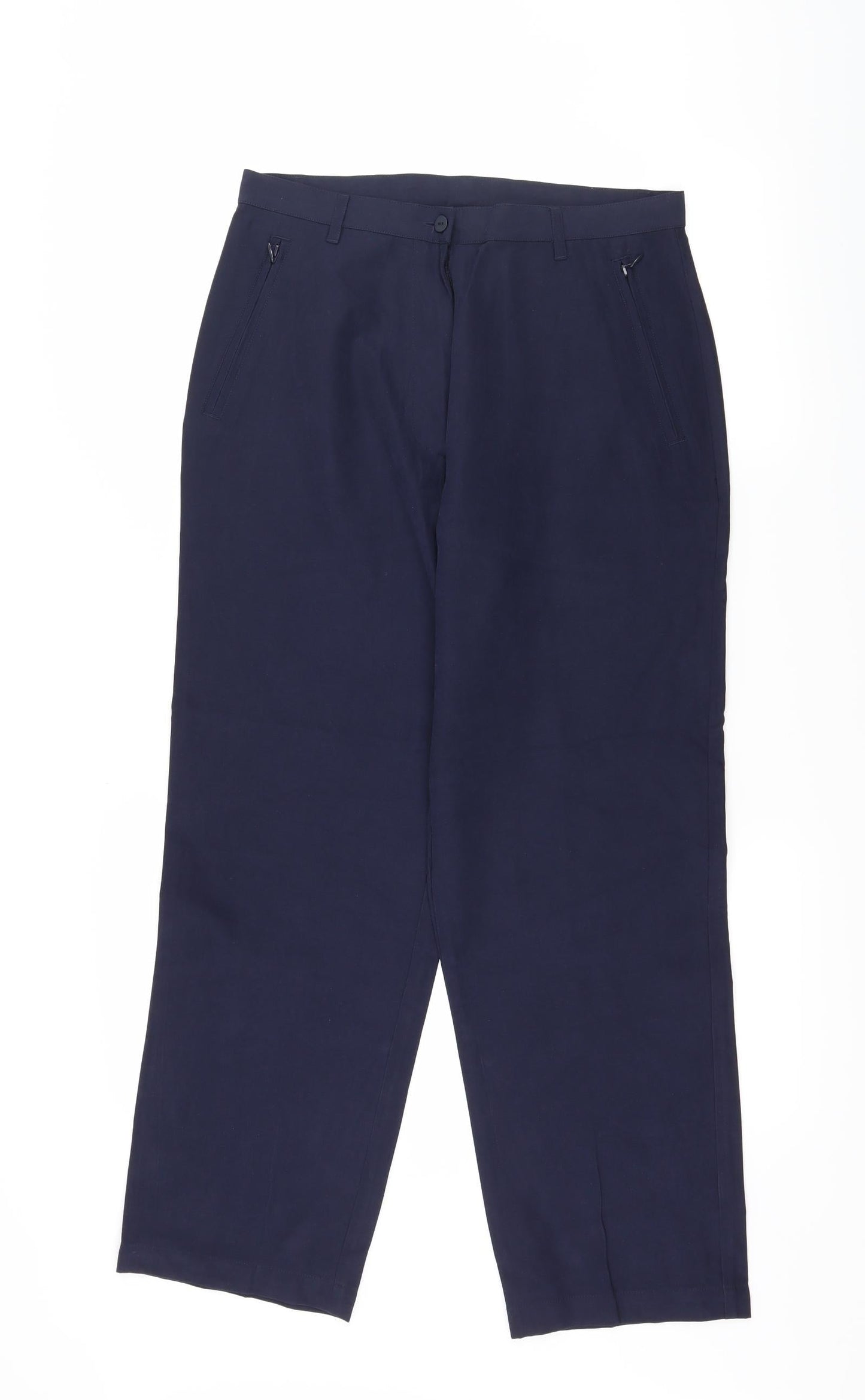 Preworn Womens Blue   Trousers  Size 12 L26 in