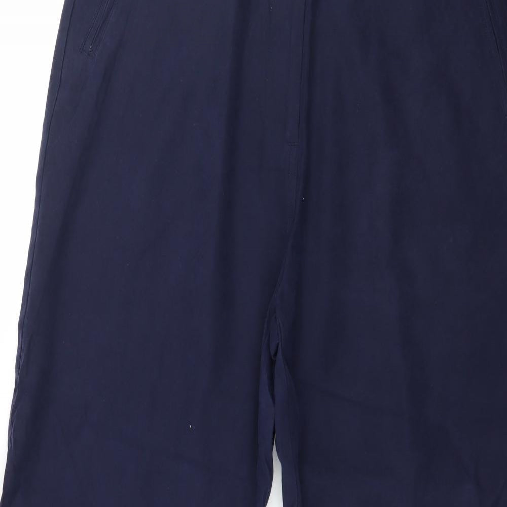 Preworn Womens Blue   Trousers  Size 16 L26 in