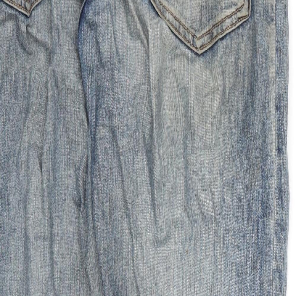 Pull & Bear Mens Blue  Denim Skinny Jeans  L26 in
