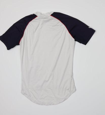Preloved Casual Team Apparel Mens White   Basic T-Shirt Size M - Back