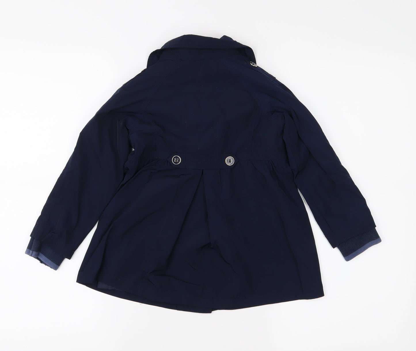 Chicco Girls Blue   Basic Coat Coat Size 4 Years