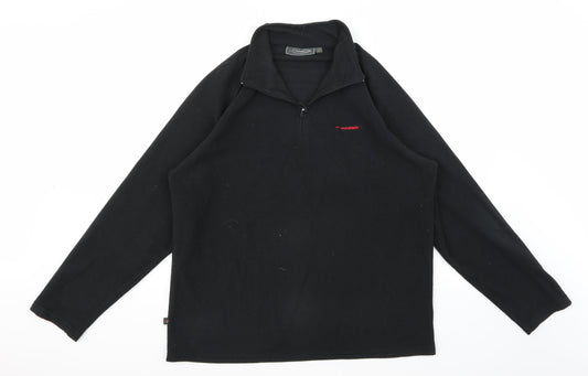 Mountainlife Mens Black   Pullover Jumper Size L