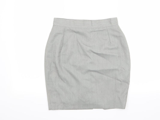 Preworn Womens Grey   Mini Skirt