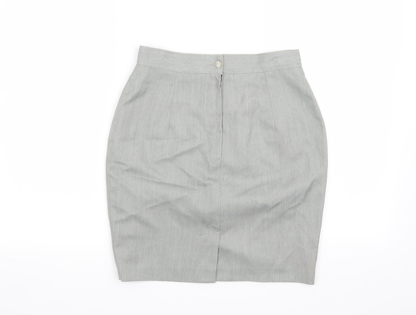 Preworn Womens Grey   Mini Skirt