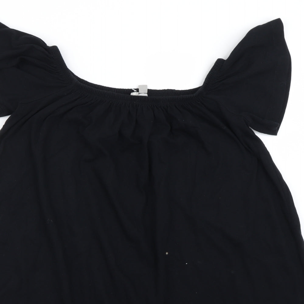 Asos  Womens Black   Basic T-Shirt Size 8