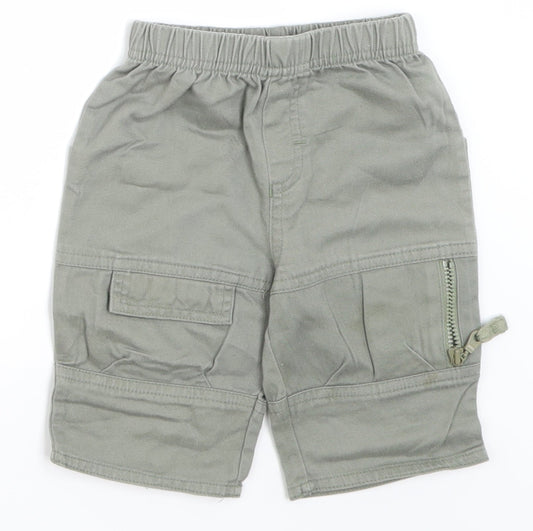Adams  Boys Green   Cargo Jeans Size 3-6 Months