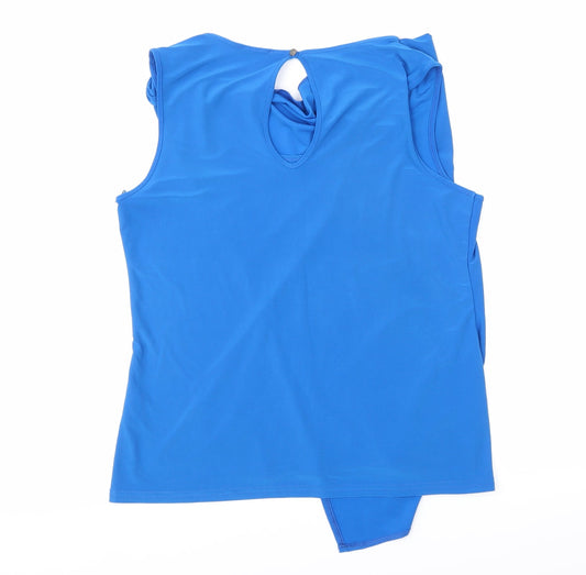 Roman Womens Blue   Basic Tank Size 14