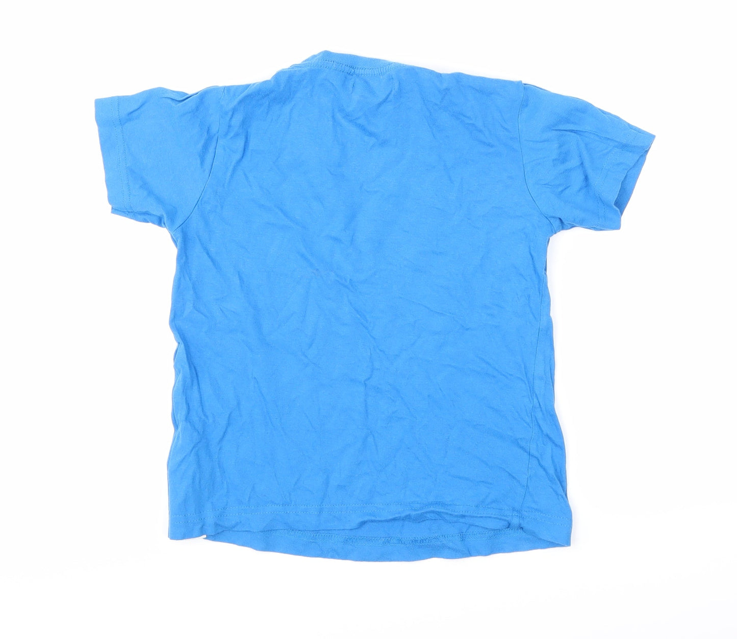 Doone Boys Blue   Basic T-Shirt Size 5-6 Years