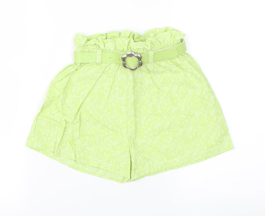 Kloz Girls Green   Hot Pants Shorts Size 6 Years