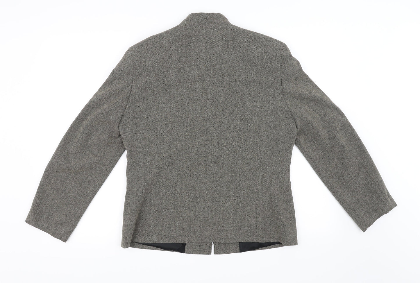 Bianca Womens Brown   Jacket Blazer Size 12