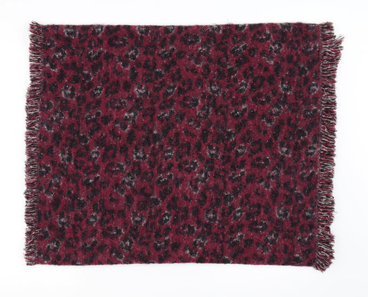 TU Womens Purple Animal Print   Scarf