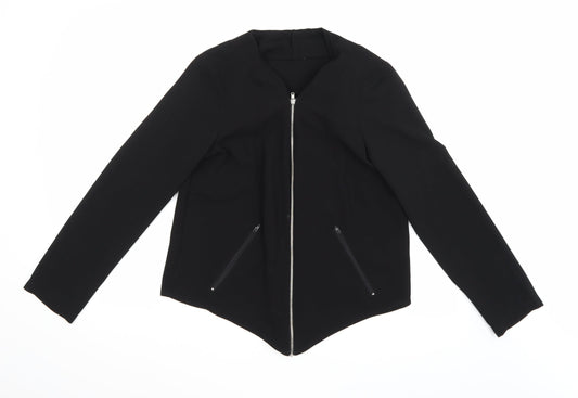 Atmosphere Womens Black  Rayon Jacket  Size 12