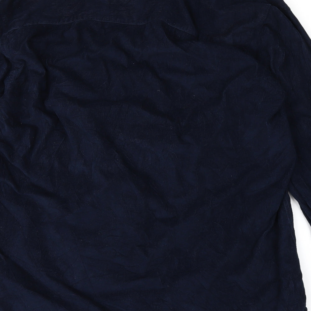 ACW85 Mens Blue    Button-Up Size M