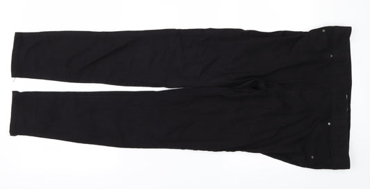 DenimCo Womens Black  Denim Skinny Jeans Size 14 L28 in