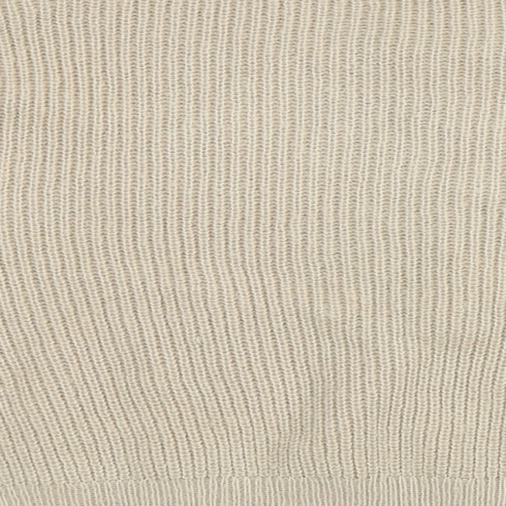 H&M Womens Beige   Pullover Jumper Size S