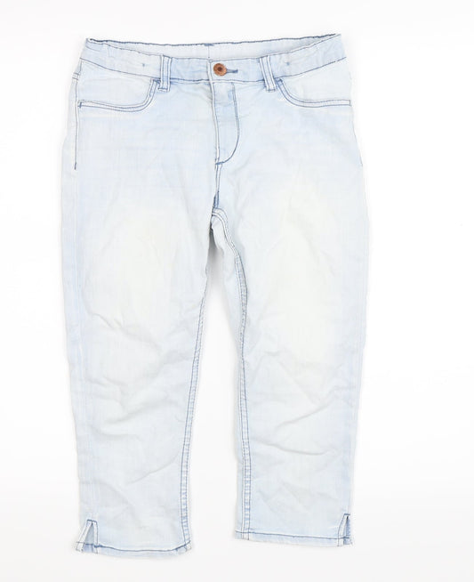H&M Girls Blue   Skinny Jeans Size 11-12 Years