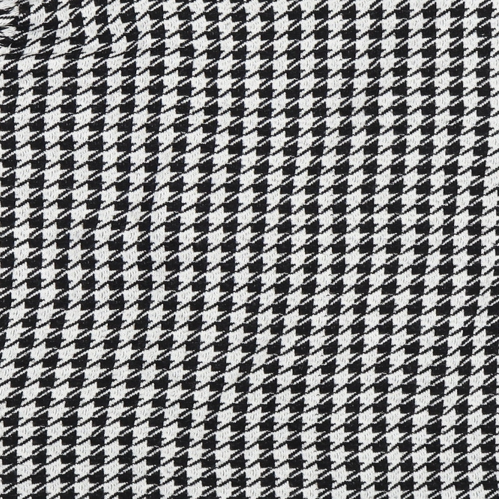 Doreen Lord Womens Black Houndstooth  Jacket Blazer Size 18
