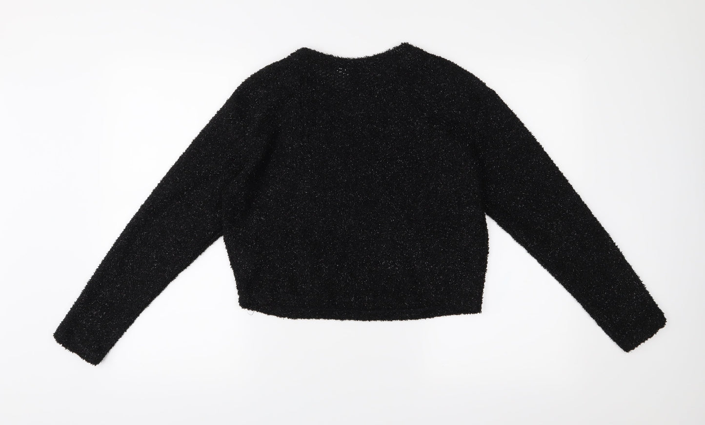 H&M Womens Black   Pullover Jumper Size S