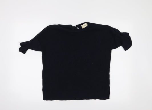 Papaya Womens Blue   Pullover Jumper Size S