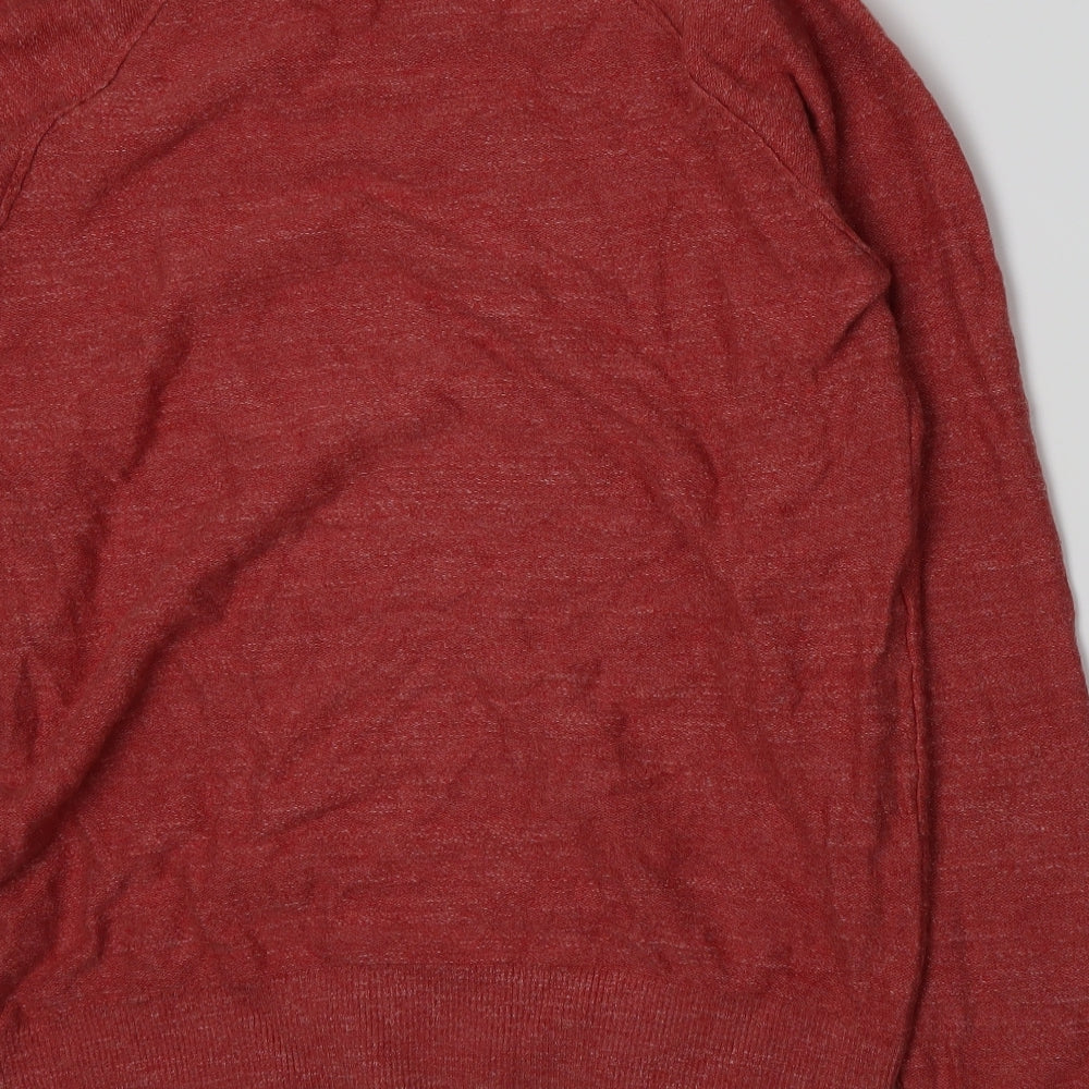 Gap Mens Red  Knit Pullover Jumper Size L