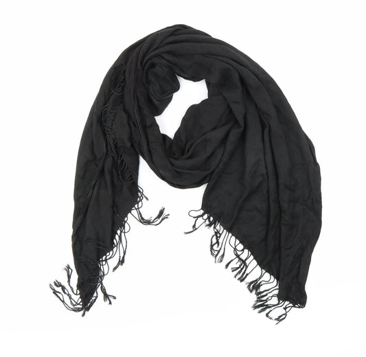 Preworn Womens Black  Knit  Scarf