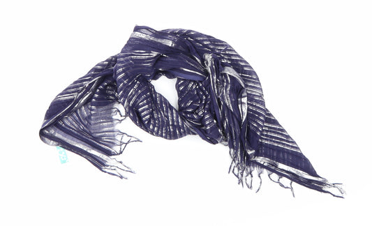 Oceon Club Womens Blue Striped   Scarf
