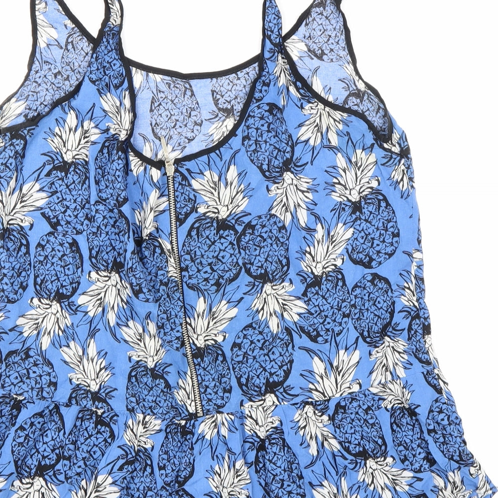Stradivarius Womens Blue   Basic Tank Size M