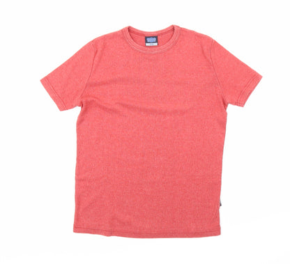 Additional front view of ROCKY women’s red basic t-shirt, size XS