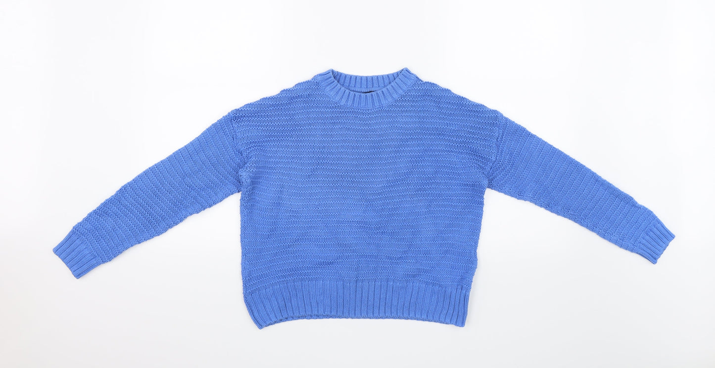 Divided by H&M Womens Blue   Pullover Jumper Size XS