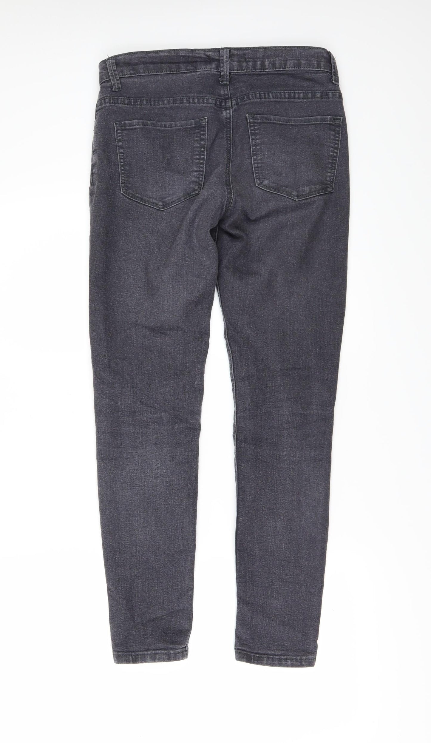 FOREVER 21 Womens Black  Denim Skinny Jeans Size 26 L28 in