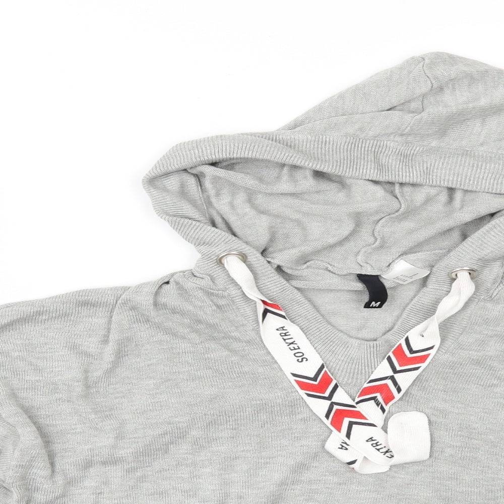 Divided by H&M Womens Grey   Pullover Jumper Size M  - CROPPED