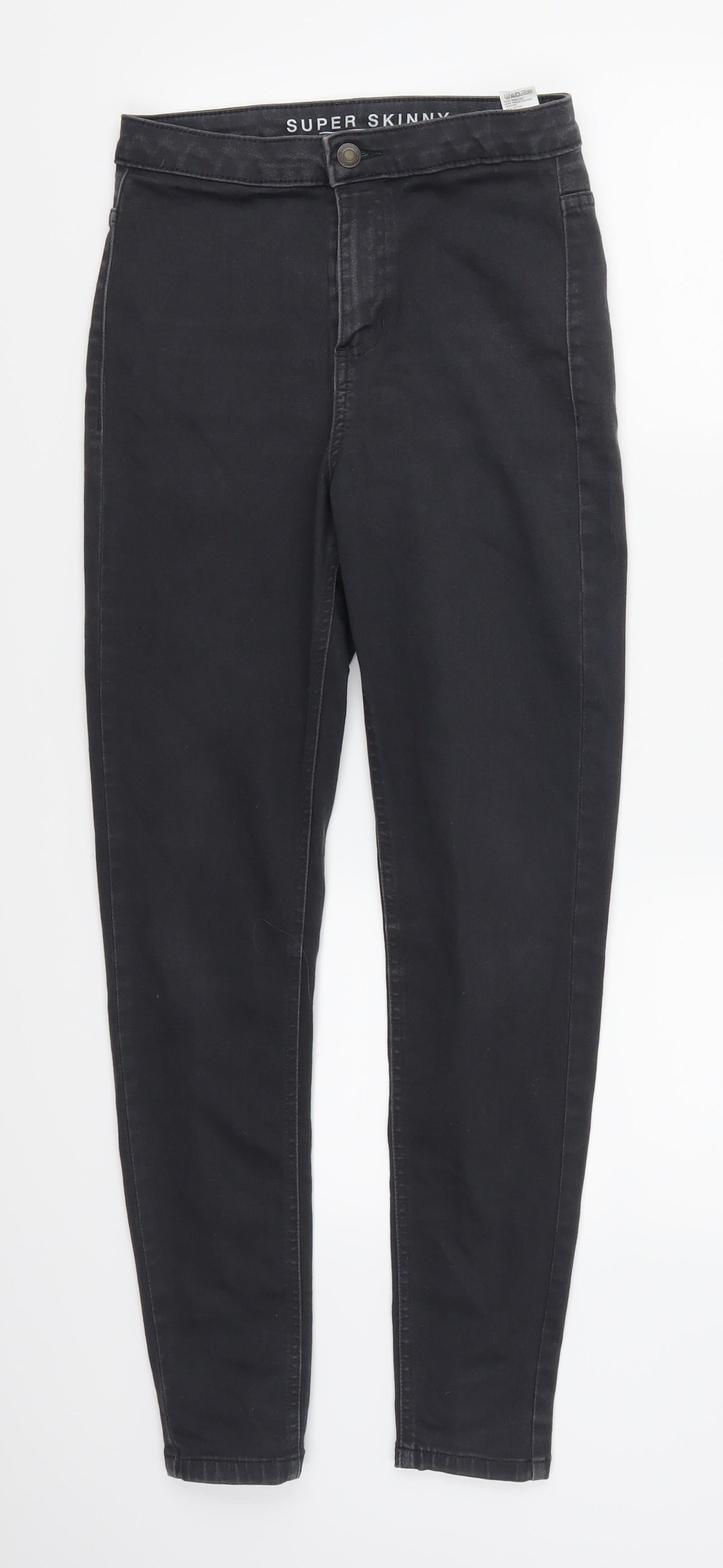 Marks and Spencer Womens Grey  Denim Skinny Jeans Size 10 L27 in
