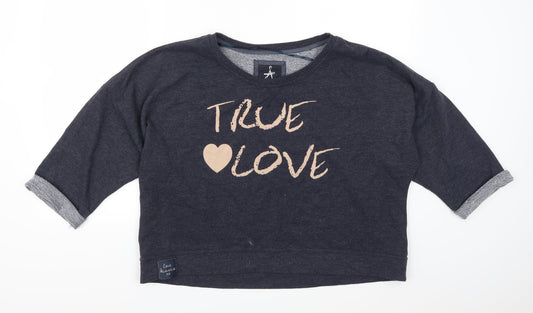 Atmosphere Womens Blue   Pullover Sweatshirt Size 20  - True Love