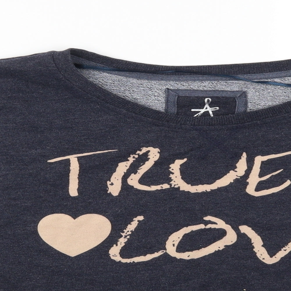 Atmosphere Womens Blue   Pullover Sweatshirt Size 20  - True Love