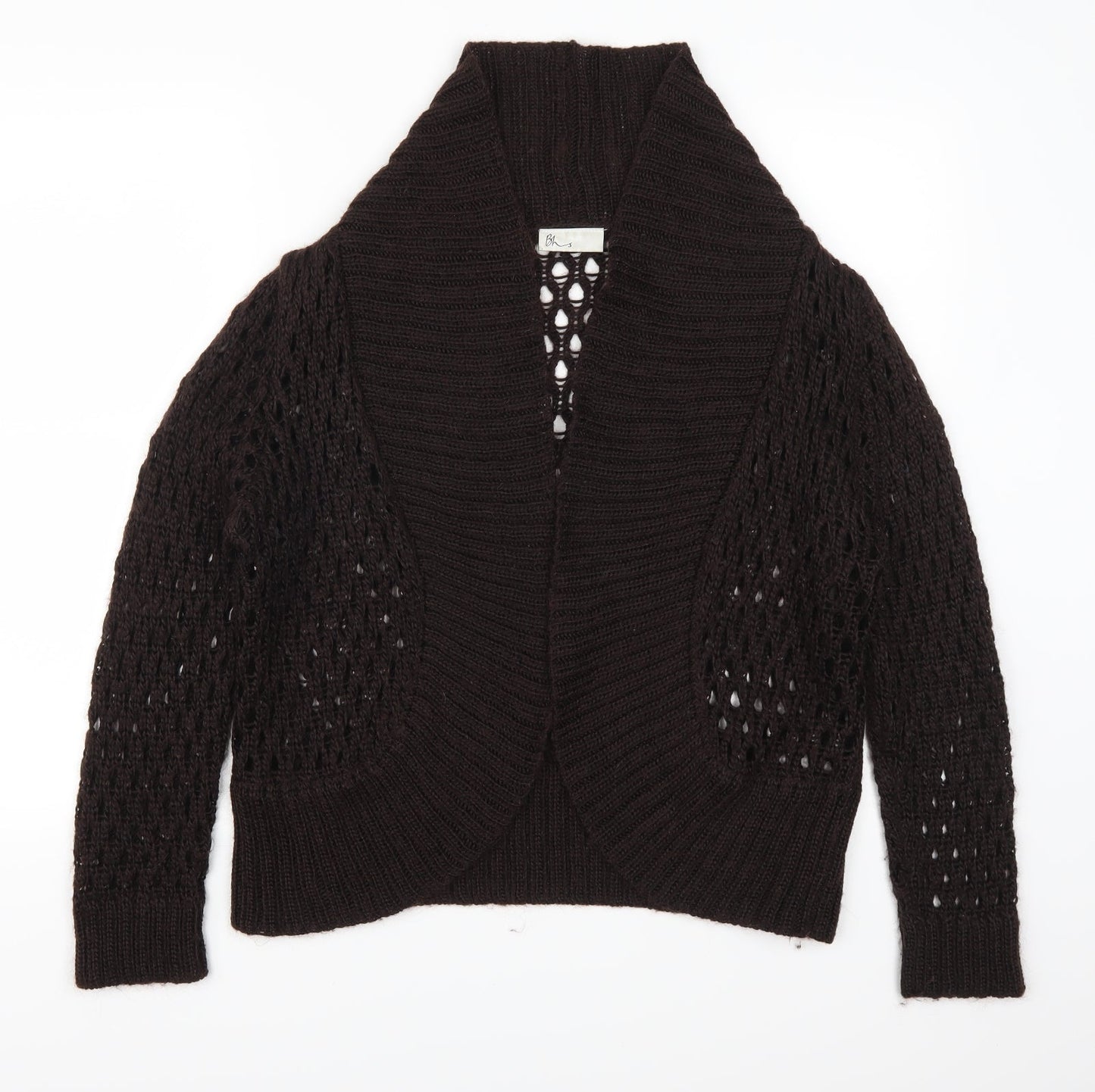 BHS Womens Brown   Cardigan Jumper Size 20