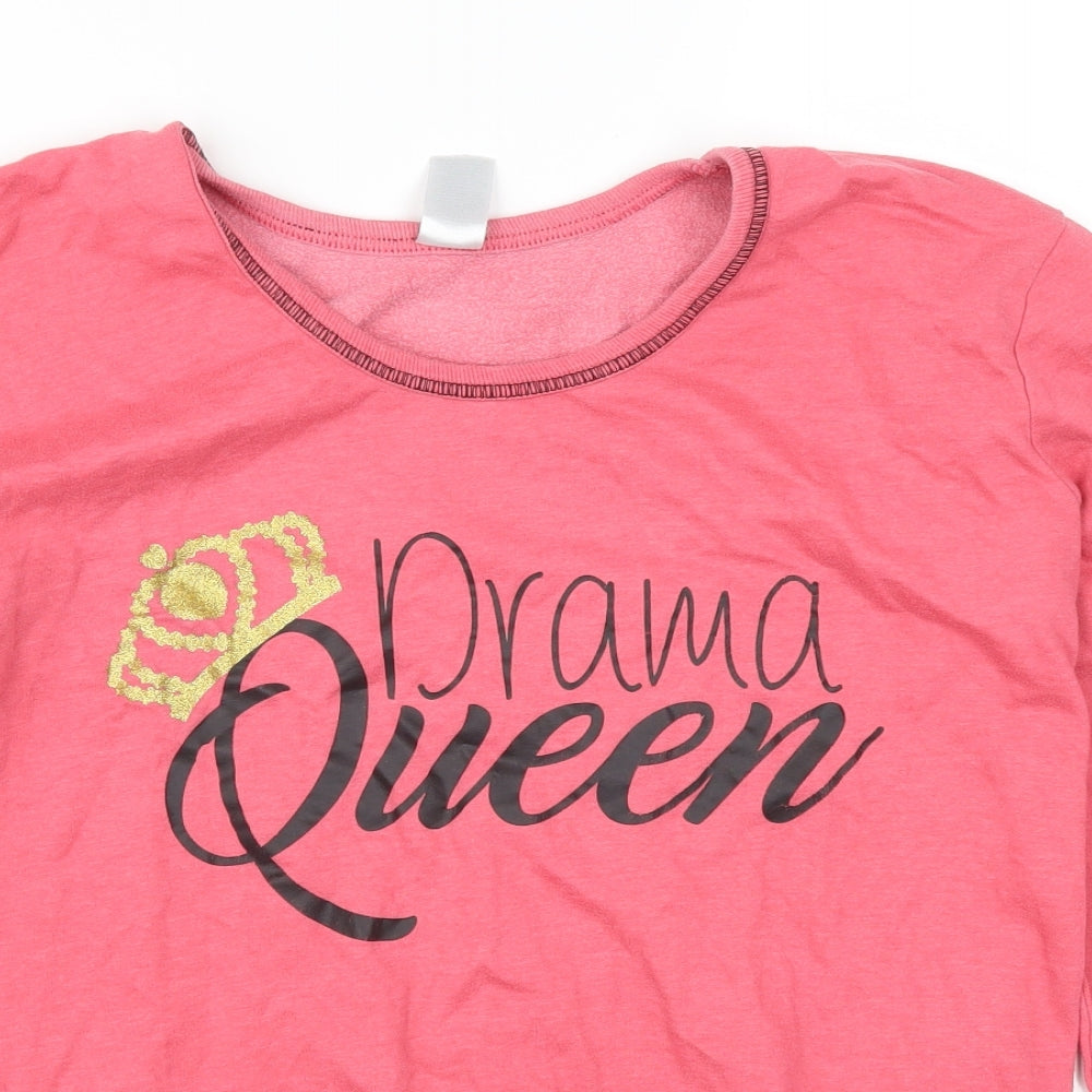 Avon Womens Pink   Pullover Sweatshirt Size 10  - DRama Queen