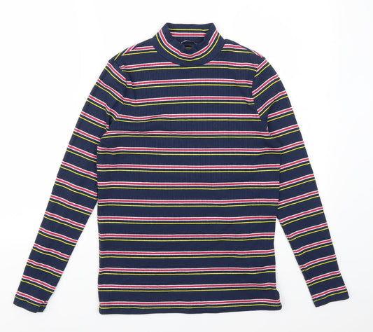 TU Womens Multicoloured Striped  Pullover Jumper Size 12