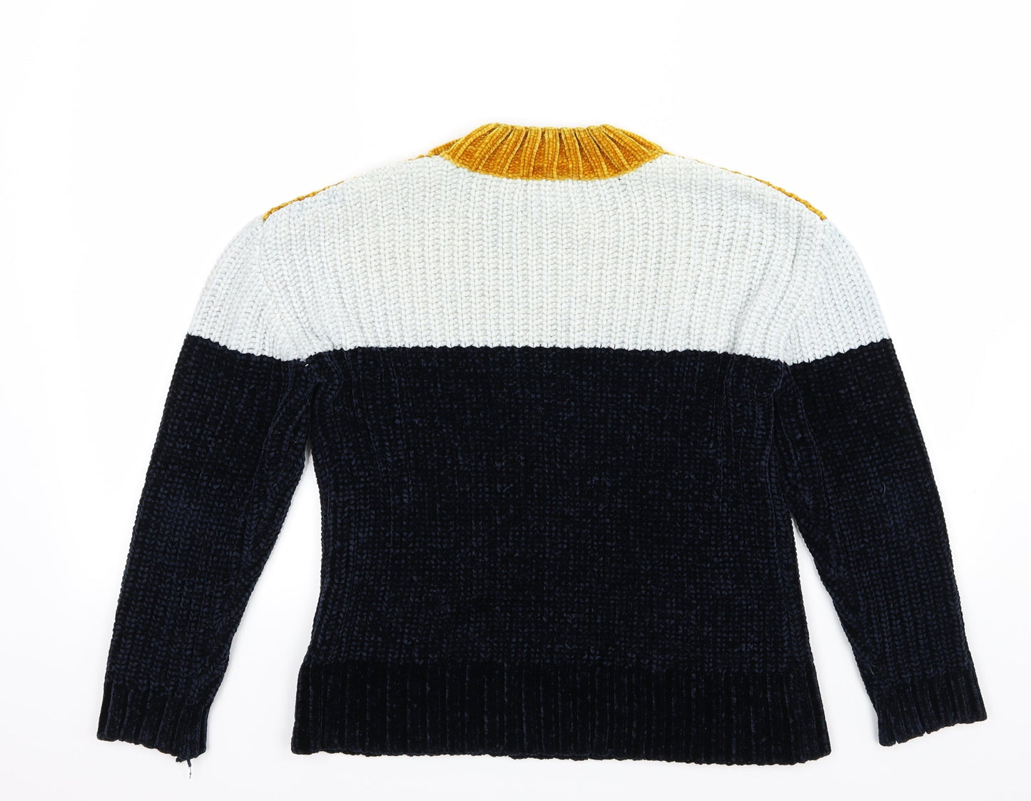 Primark Womens Multicoloured Striped Knit Pullover Jumper Size XS