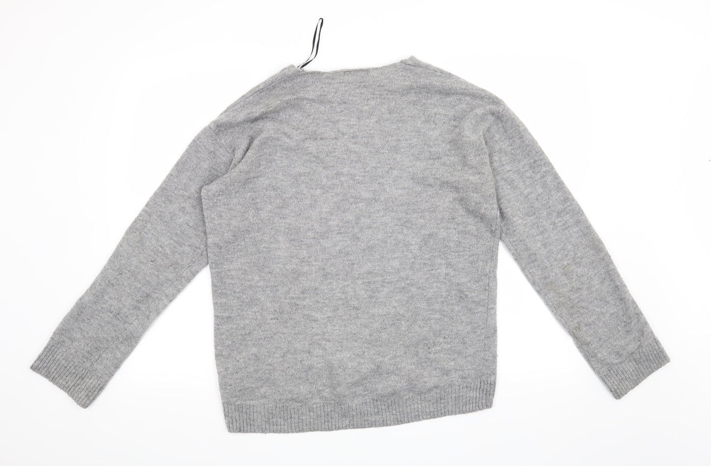 H&M Womens Grey   Pullover Jumper Size XS