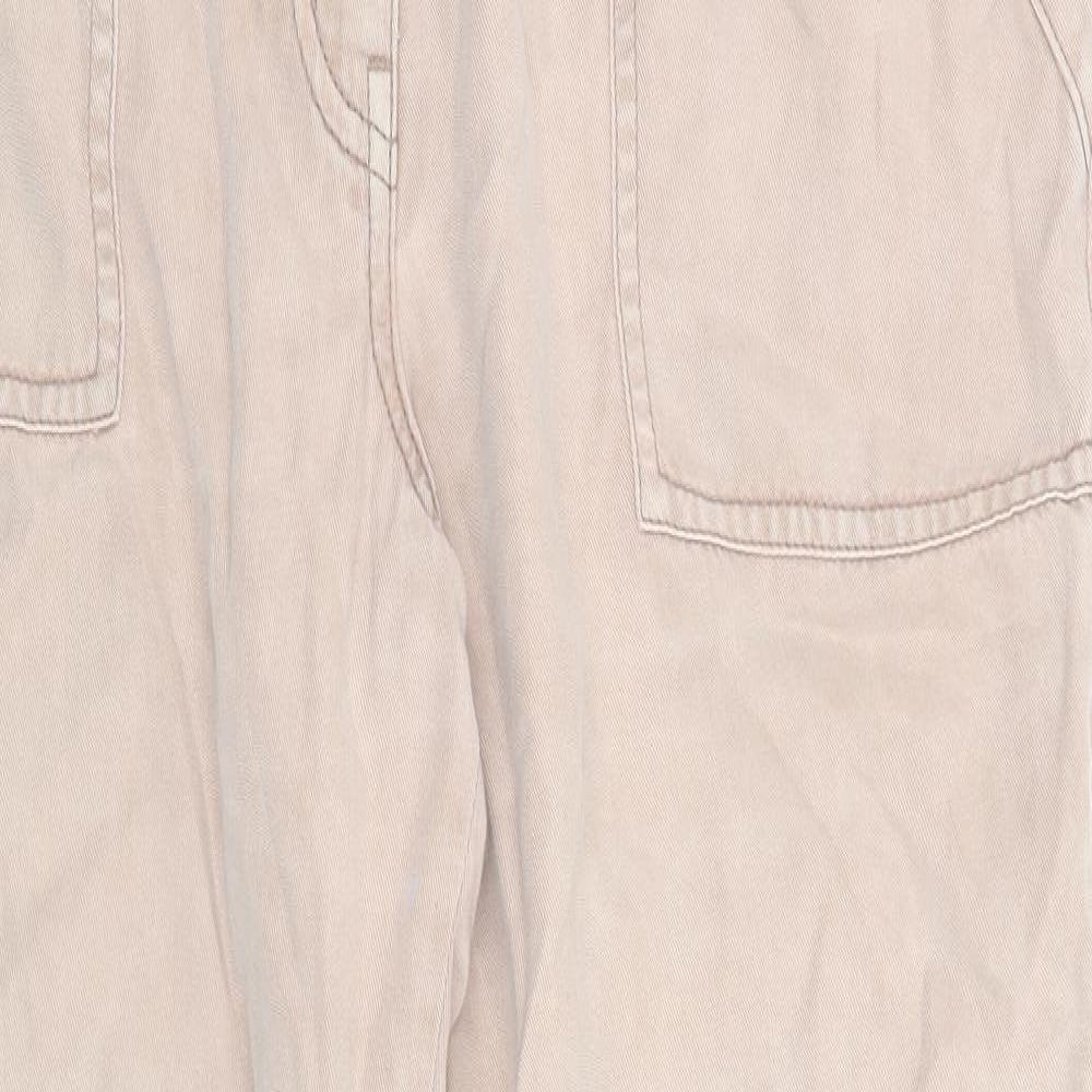Marks and Spencer Womens Pink   Trousers  Size 14 L27 in