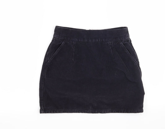 Moto Womens Blue   Mini Skirt Size 8