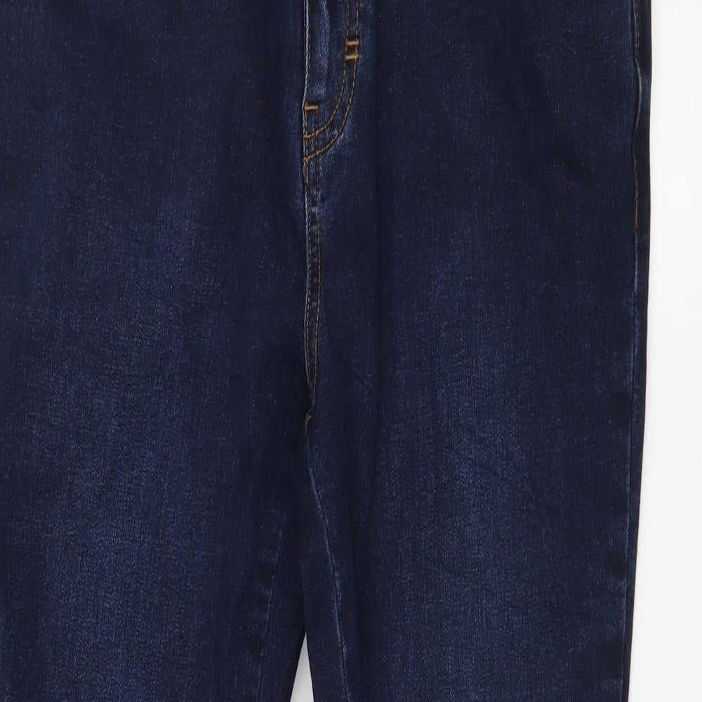 Tu Womens Blue  Denim Skinny Jeans Size 12 L27 in