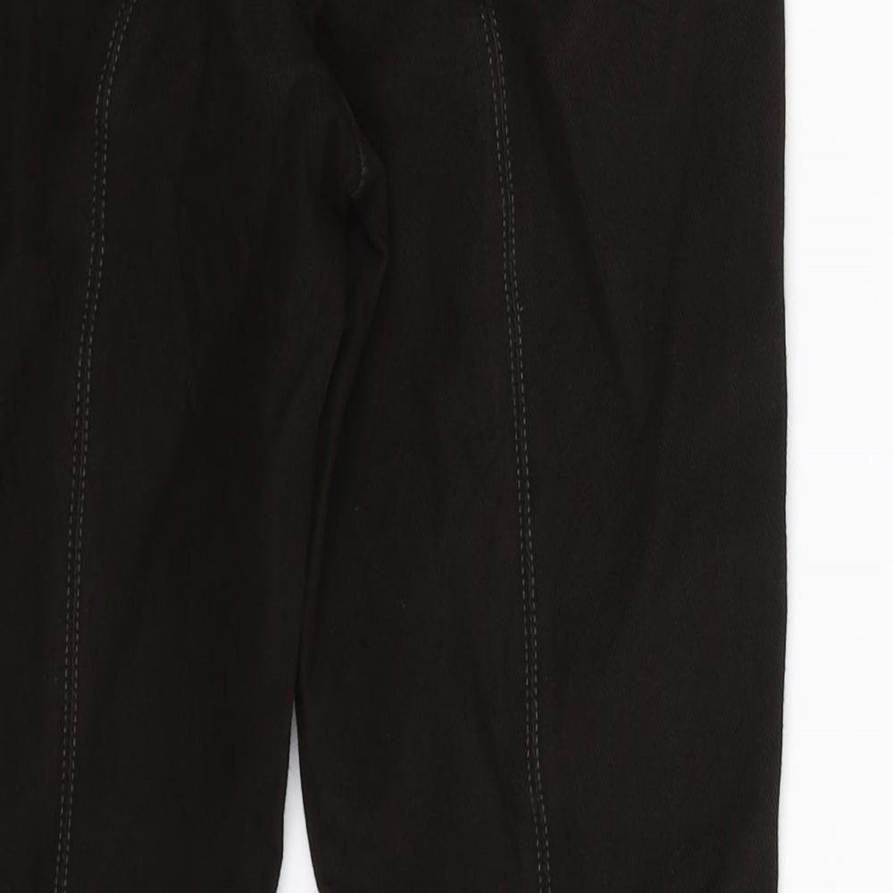 Cambio Womens Black  Denim Skinny Jeans Size 8 L27 in