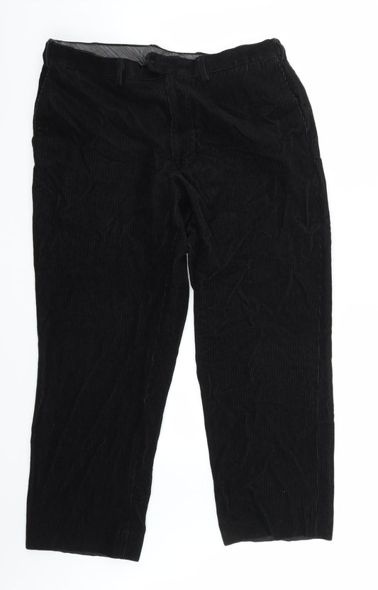 Marks and Spencer Womens Black   Trousers  Size 40 L29 in