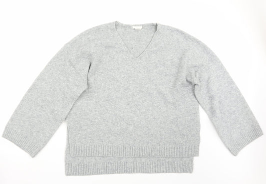 H&M Womens Grey   Pullover Jumper Size M