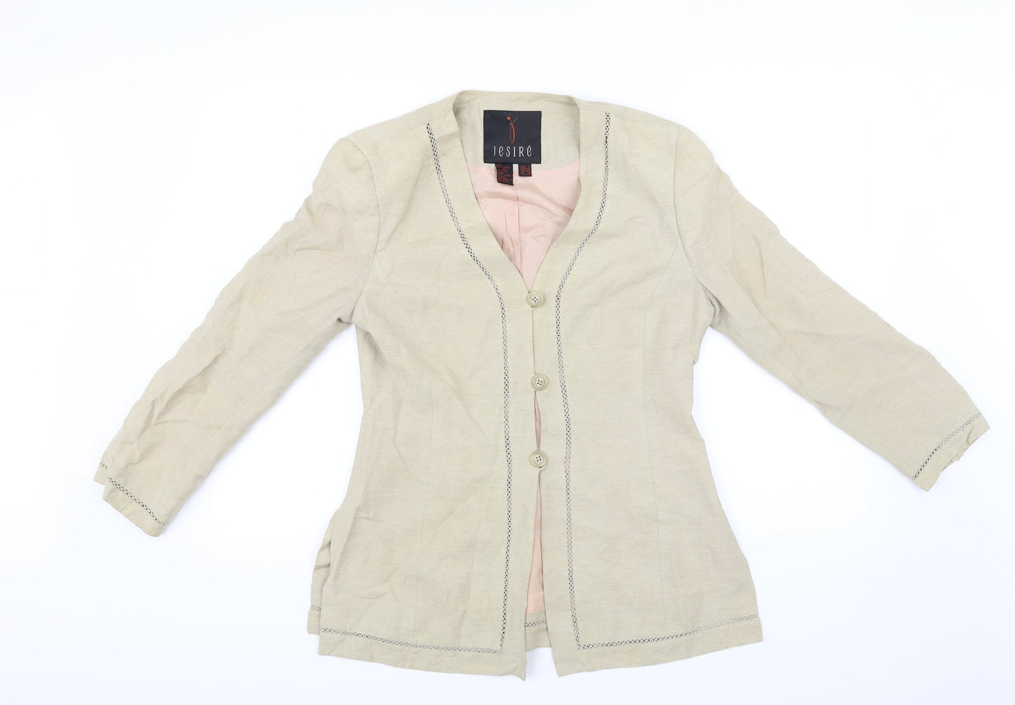 Jesire Womens Brown   Basic Blouse Size 6